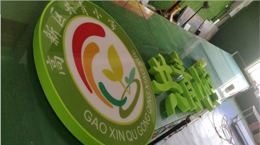 岚皋常见的发光字类型