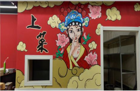 岚皋墙体彩绘的发展和应用