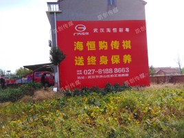 岚皋农村墙体广告给农村人民带来方便