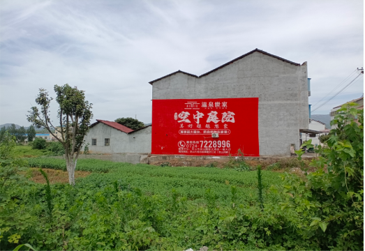 岚皋做墙体广告的意义