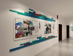 岚皋企业文化墙用什么材料好？