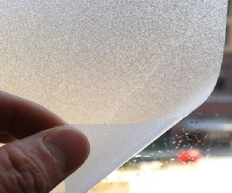 岚皋玻璃门外面粘广告用什么材料好？