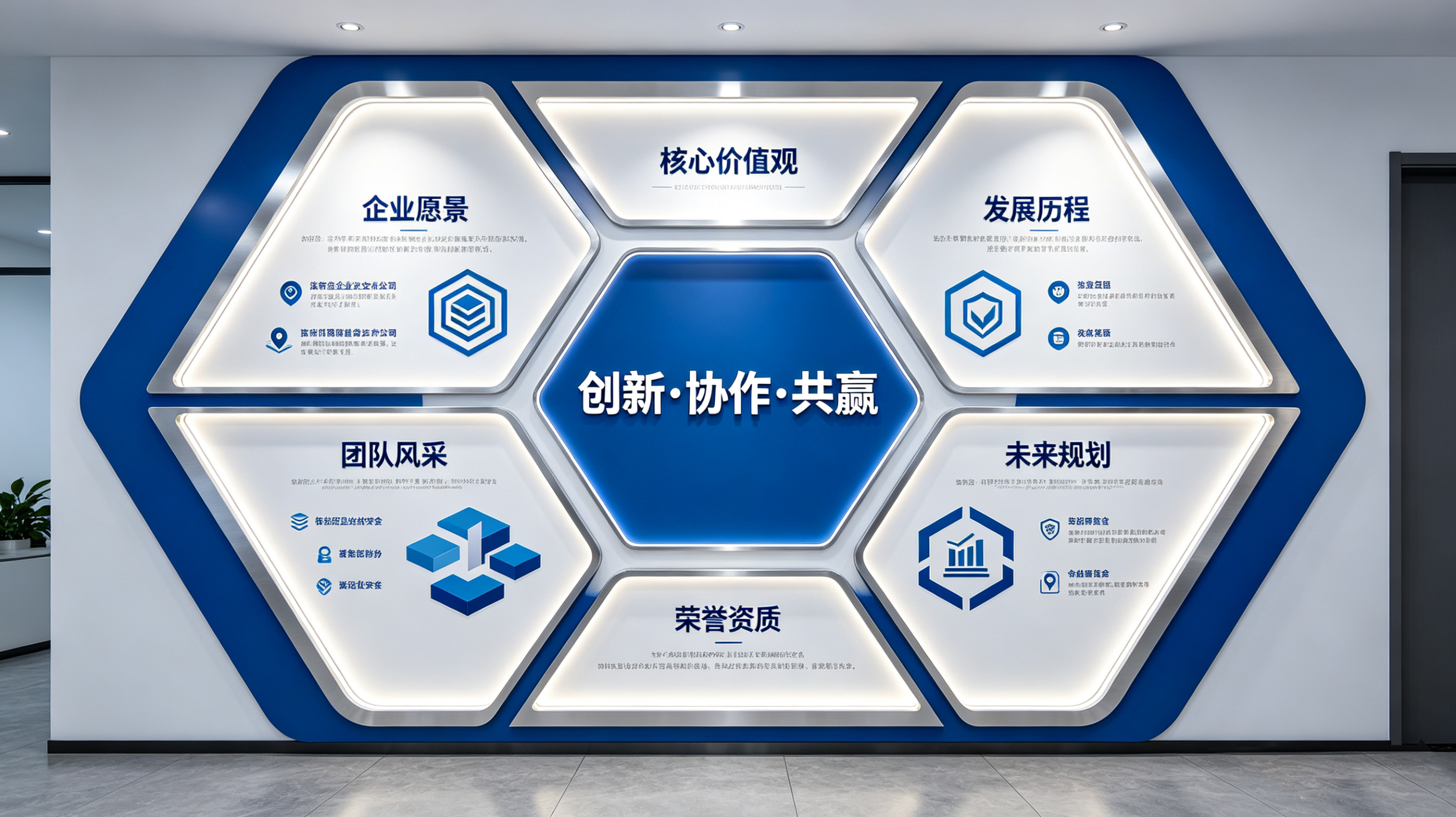 岚皋企业文化墙六边形避坑指南（新手常犯5个错误）